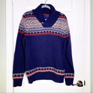 Tommy Hilfiger Wool Collared Sweater